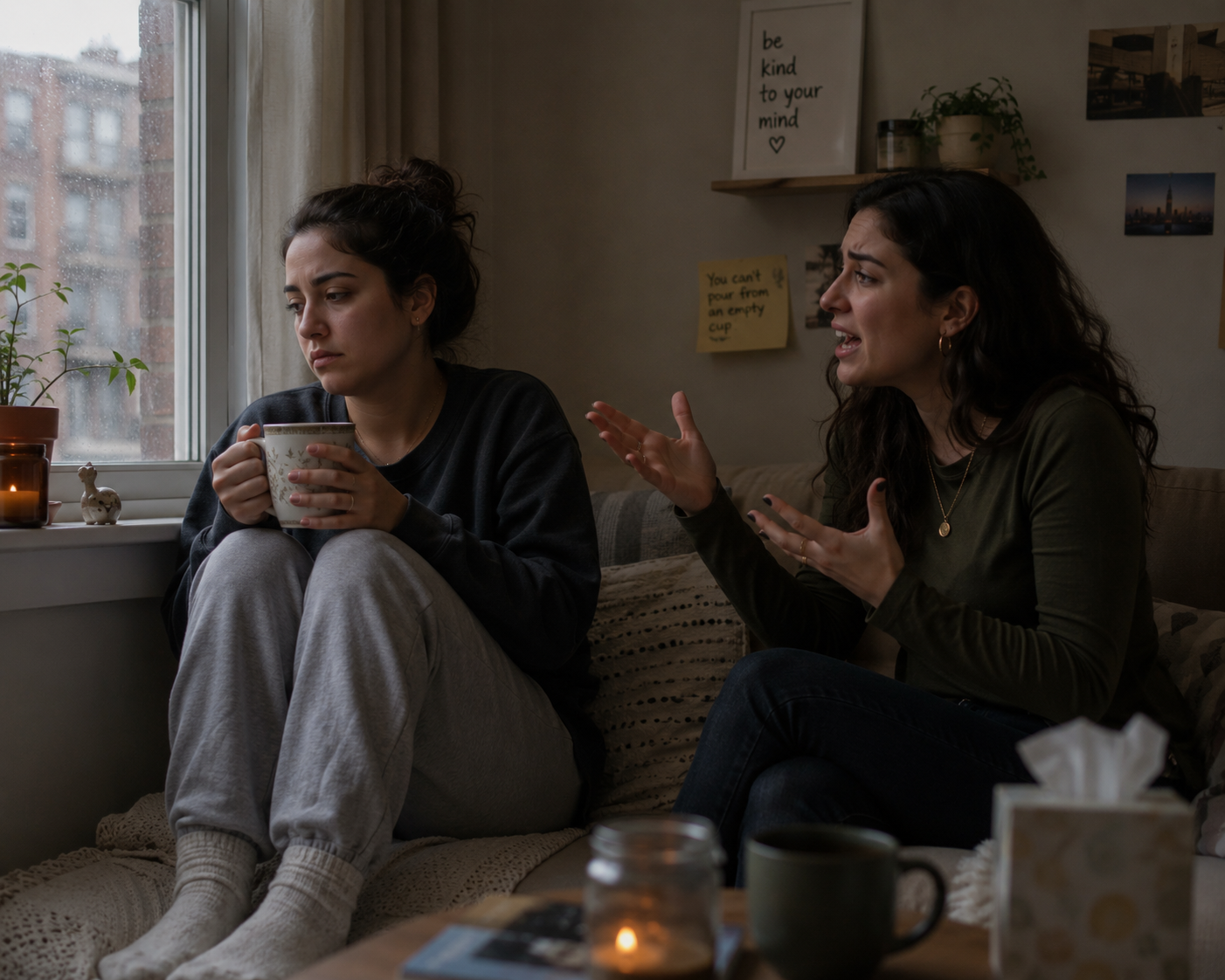 Want to Talk But Don't Want to Burden Others? Here's What's Really Going On